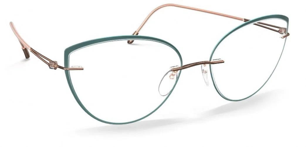 Silhouette Lite Spirit Demo Rimless 5566 Eyeglasses - view 23